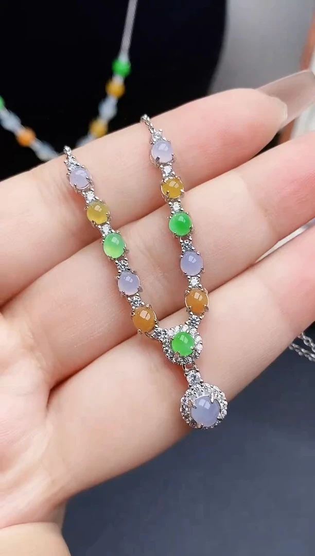 银S925镶嵌戒指翡翠2110