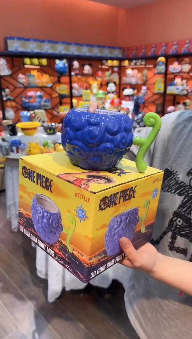 瓷片@@恶魔果实陶瓷杯子