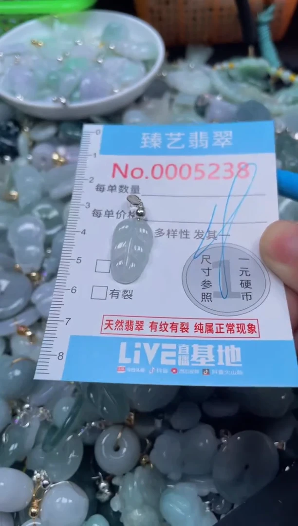 颈饰未镶嵌翡翠5238