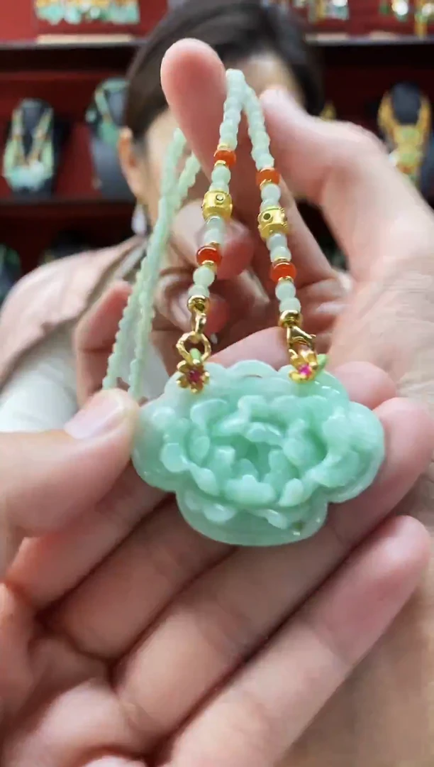 颈饰未镶嵌翡翠翡翠吊坠