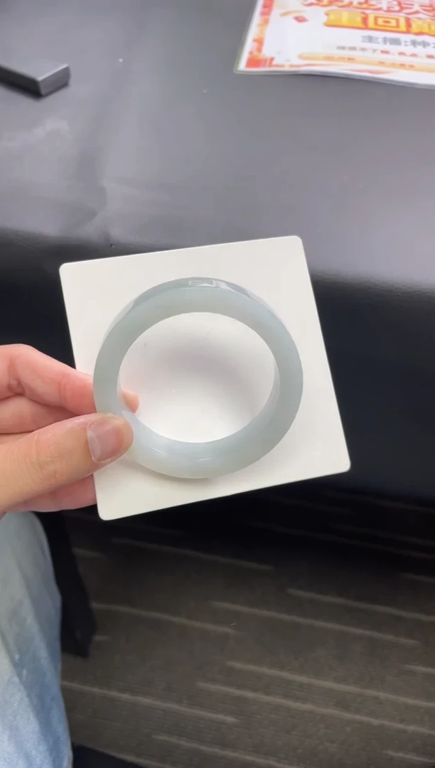 未镶嵌手镯定制翡翠蓝*手镯AJH/DZS