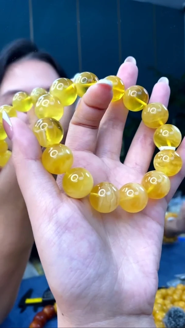 裸石琥珀未镶嵌12/10多样性发其一103