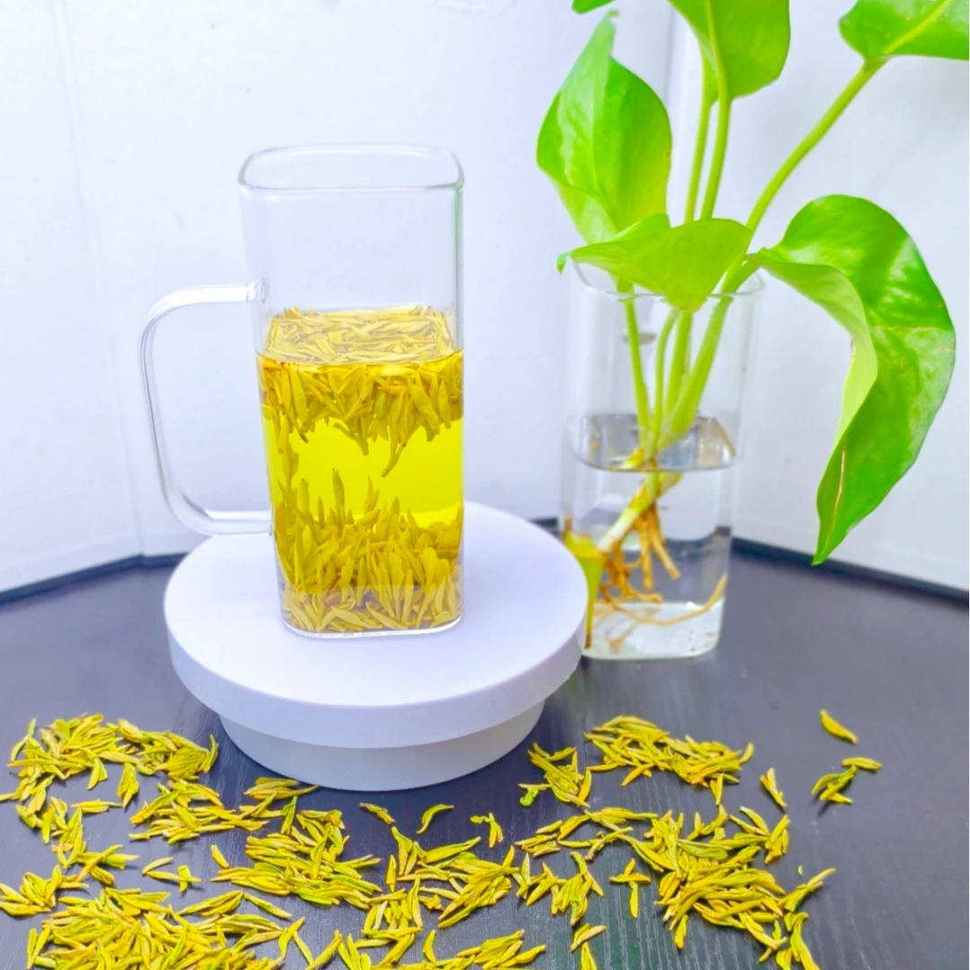 2025新茶黄金芽奶白茶豆香兰花香浓香耐泡手工黄金芽一芽一叶