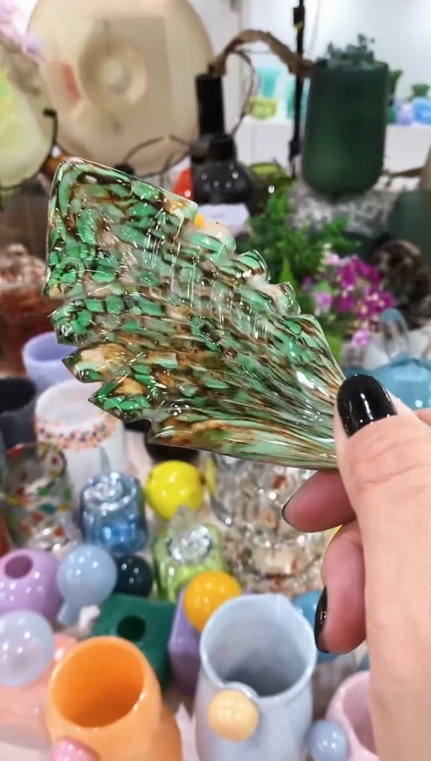 慕忆家手作琉璃花瓶