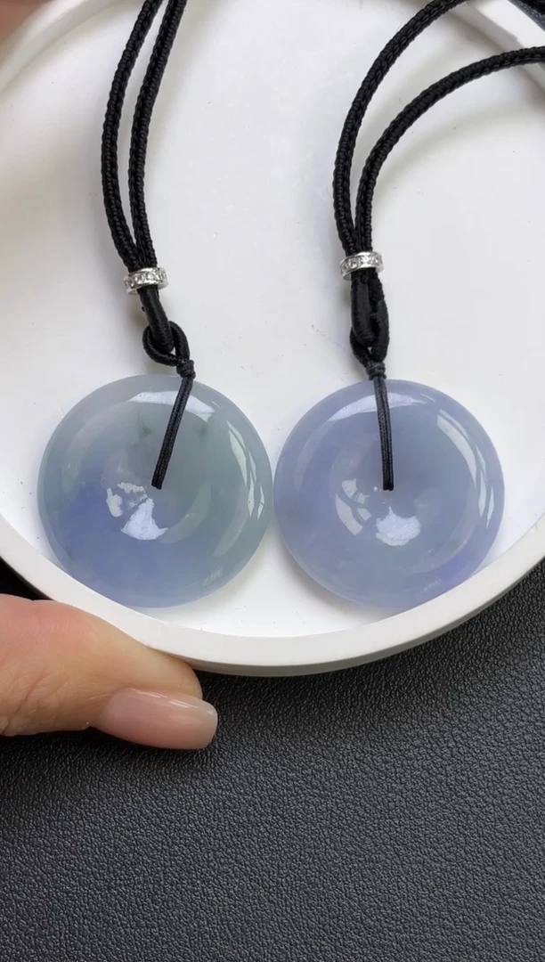 颈饰未镶嵌翡翠平安扣多样性发一