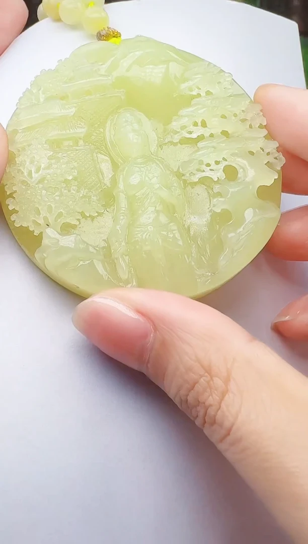 定制和田玉M****.玉见匠心甄选天然和田玉（拍一发一）