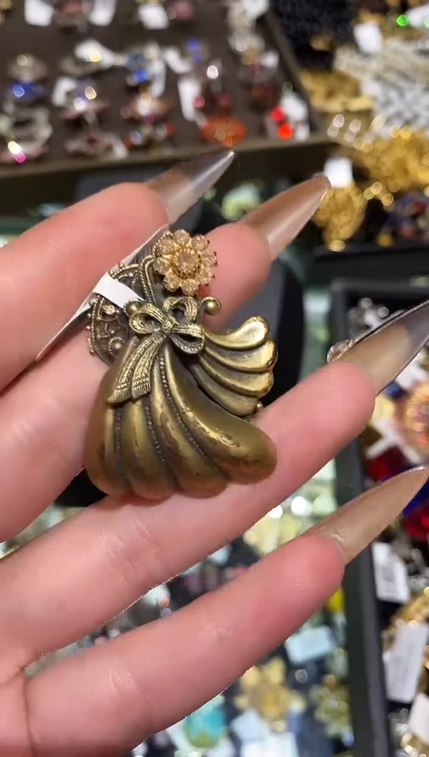 琉璃铜合金楚楚珠宝中古甄选不退换