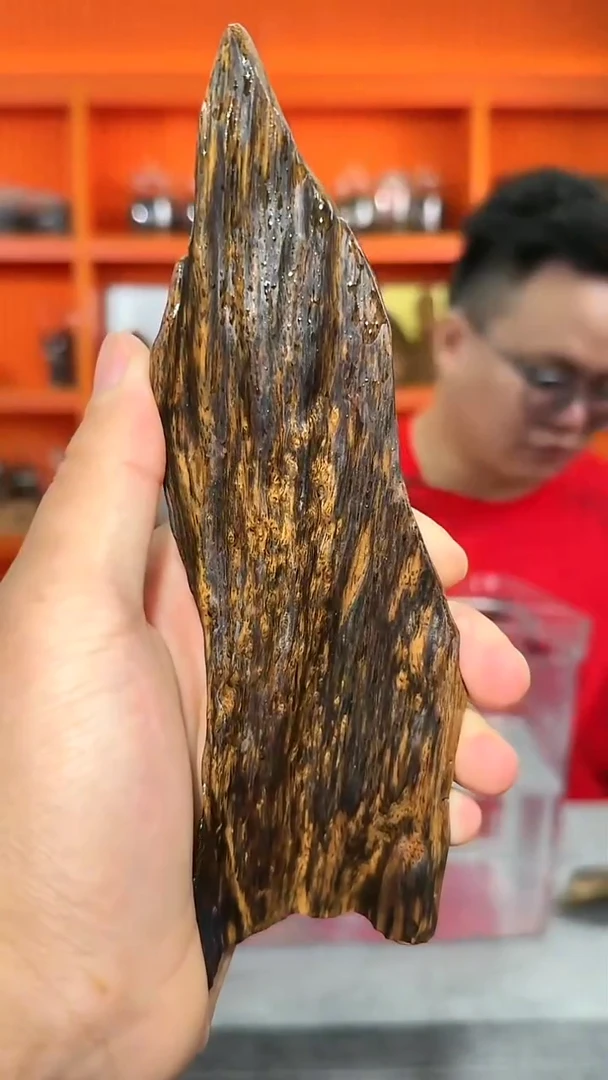 沉香摆件126号原材70g多样性发一