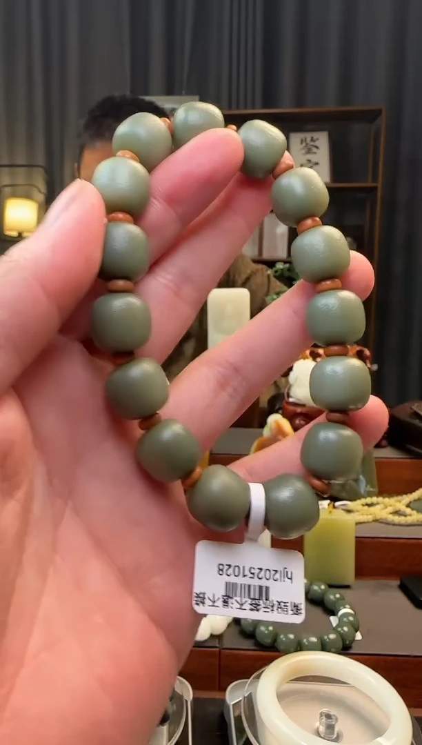 吊坠(不含链)未镶嵌和田玉手串卡14