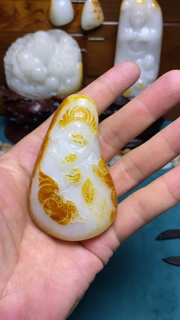 未镶嵌和田玉挂件50