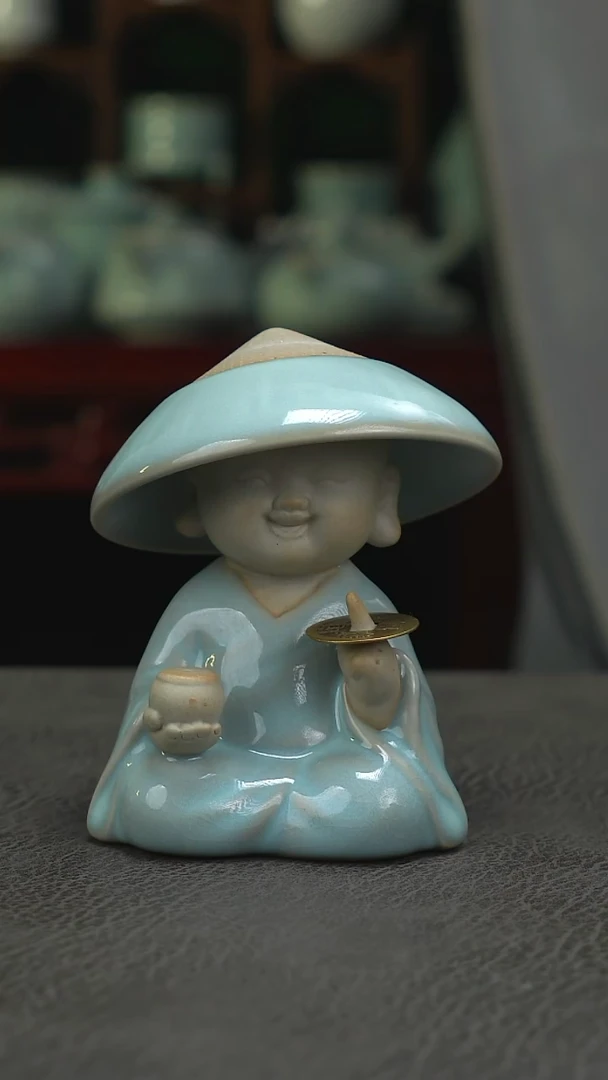 小和尚茶漏   微瑕简包-二
