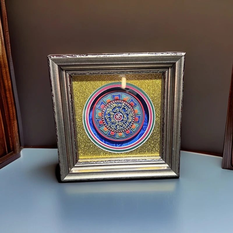 六字箴言精品手工彩绘擦擦