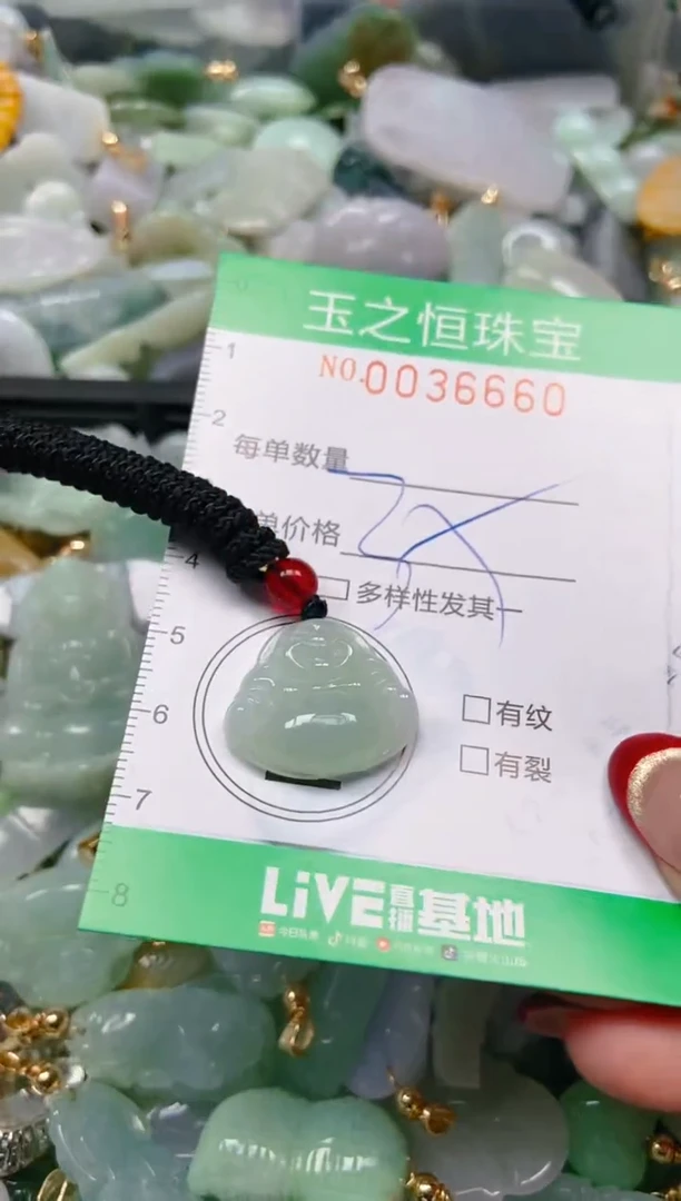 【闪购商品】翡翠颈饰未镶嵌闪购0036660