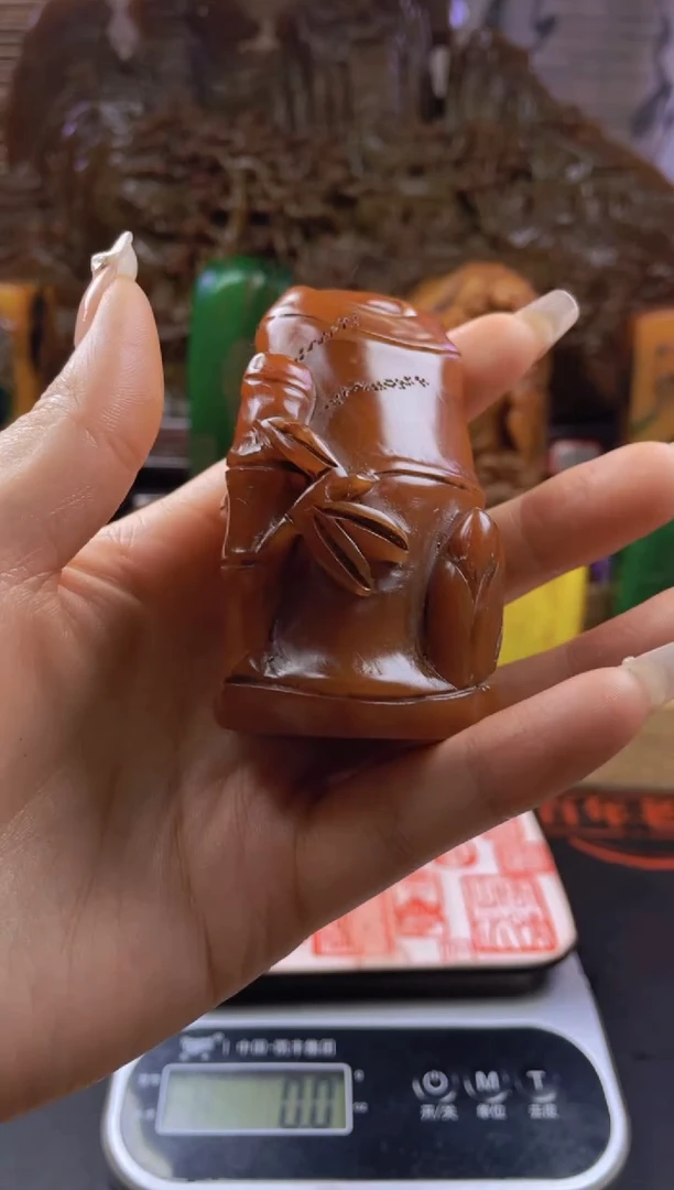 【闪购商品】寿山石印石田黄竹节章