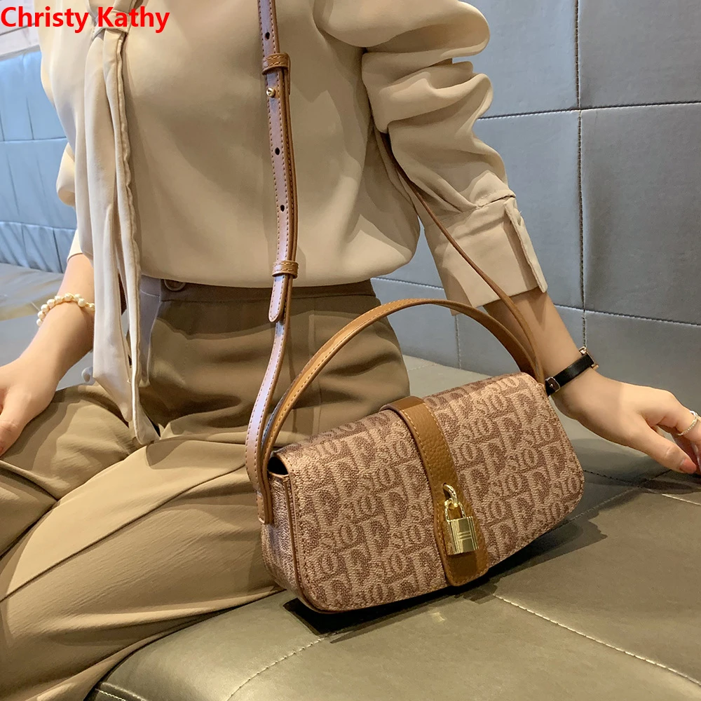 ChristyKathy新款女士斜挎包时尚真皮手提女包大容量单肩包手机包