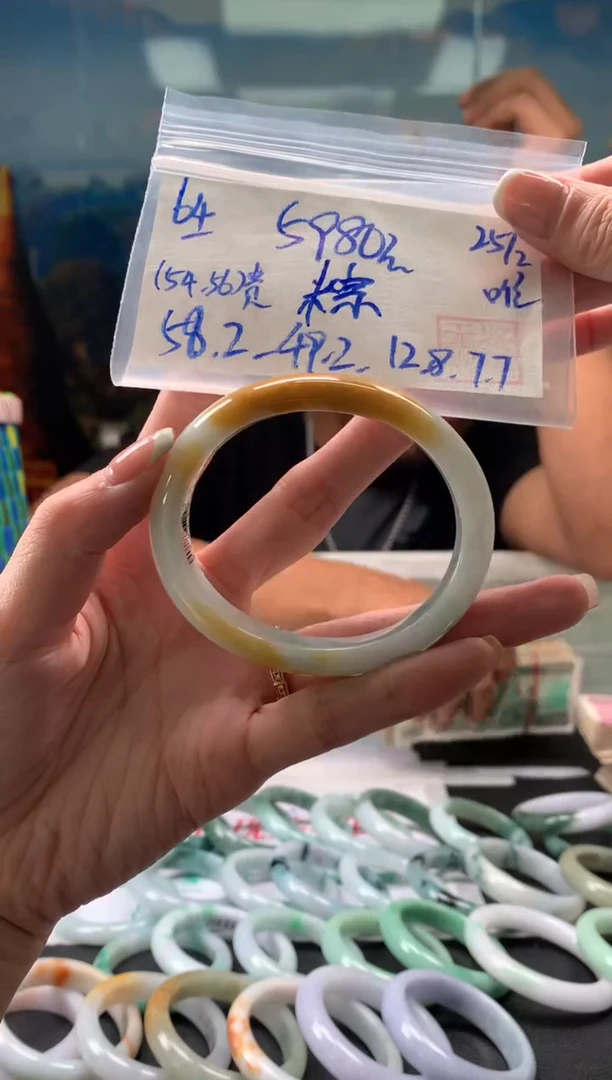 【闪购商品】翡翠手镯未镶嵌翡翠手镯 下单联系小耳机#64