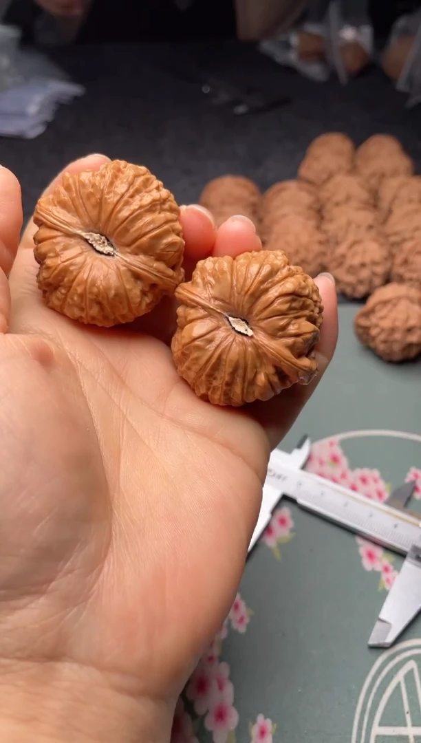 把件文玩核桃w24   南瓜墩   43