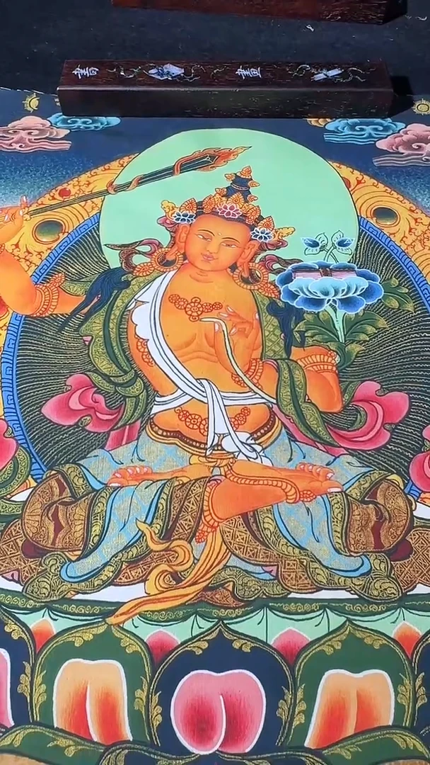 卷轴画藏式珍藏彩绘艺术馆96