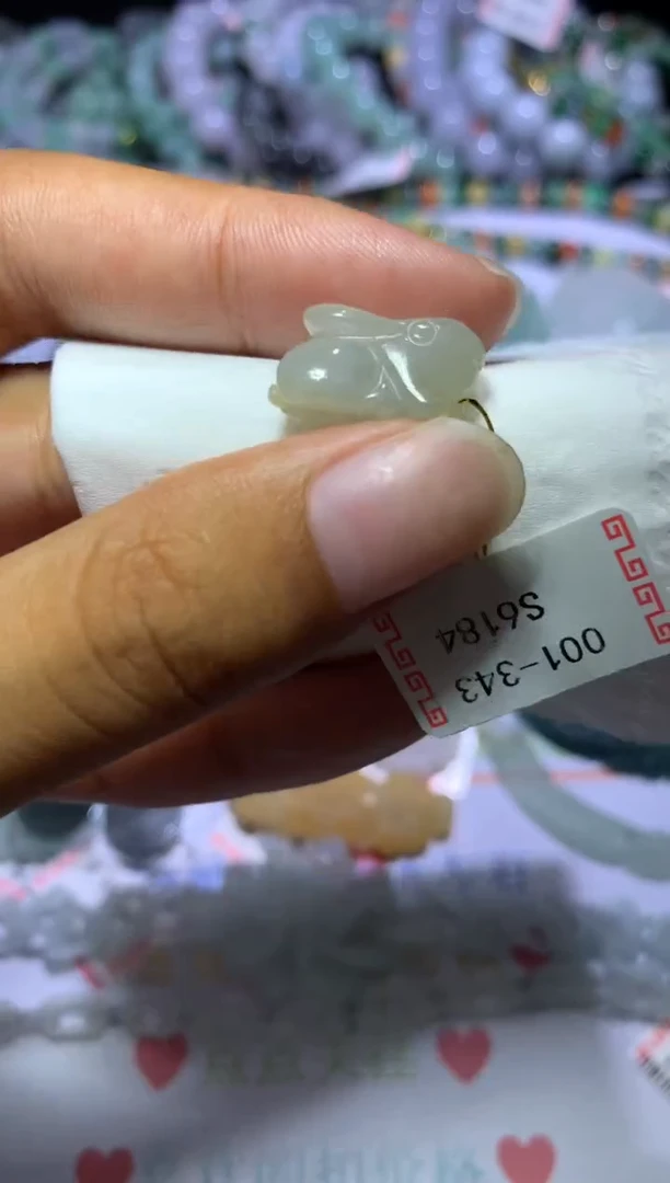 翡翠挂件未镶嵌MJX049171
