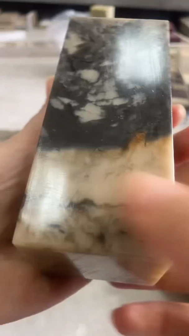 【知墨堂698#】印章石微瑕不挑款1方【5*12】微裂