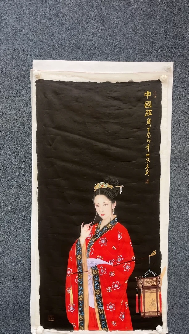 【闪购商品】国画2.16-艺术-冯高翔-四尺丝绢-52