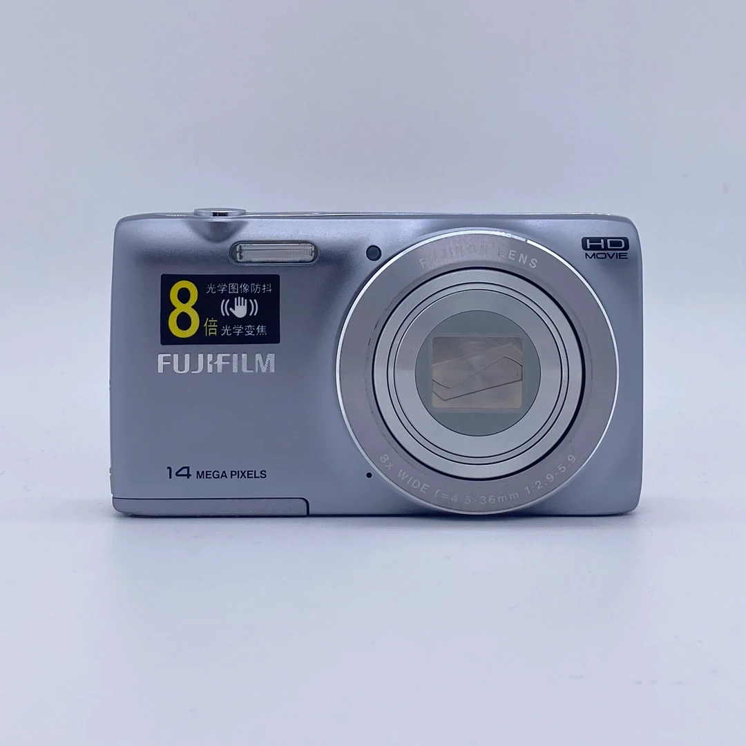 99新 Fujifilm/富士 jz110灰色 1400w像素8倍光学变焦 出图胶片感