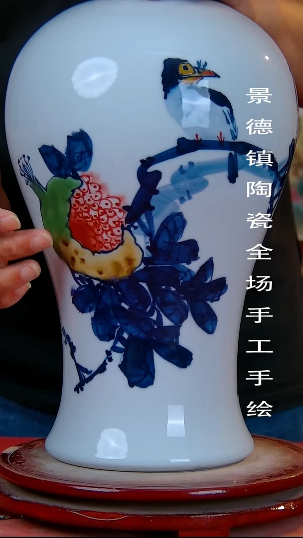 摆件景德镇陶瓷 全场手工手绘888