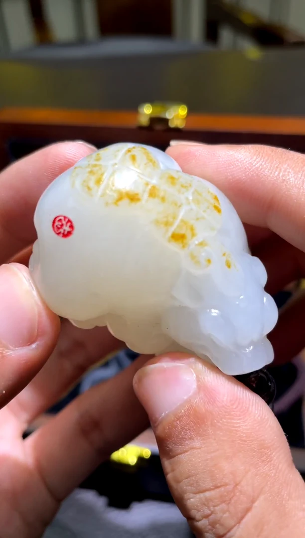 未镶嵌和田玉挂件一**埃貔貅
