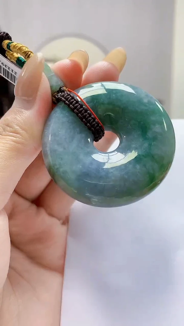 未镶嵌定制翡翠4852MM-毛货挂件42