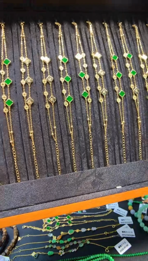 银S925镶嵌手链翡翠手链 多样性发一件