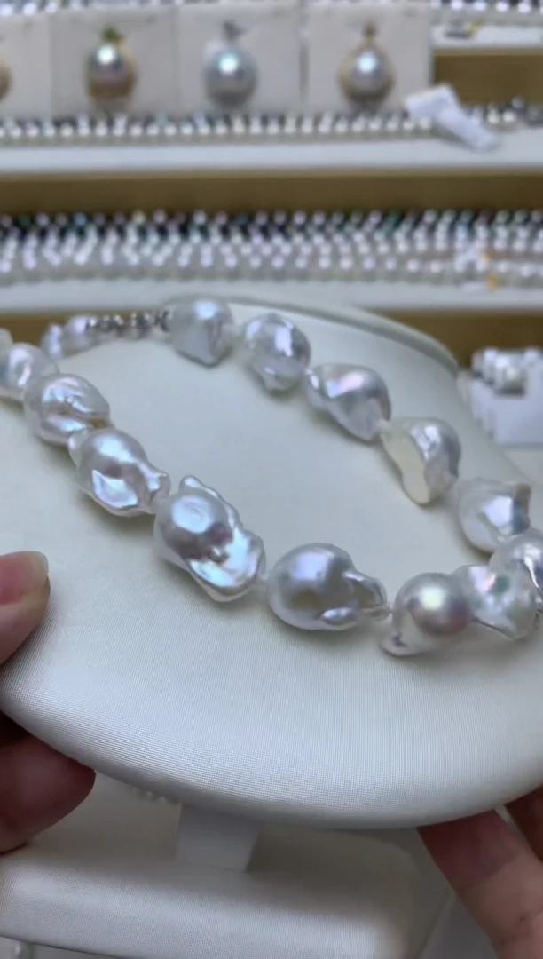 项链未镶嵌淡水珍珠w46