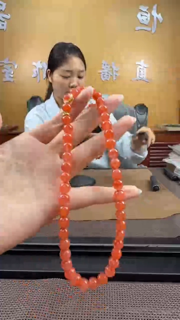 未镶嵌颈饰玛瑙/玉髓项链