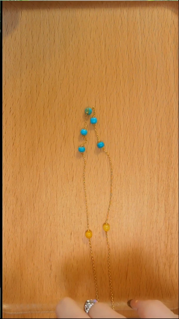 蜜蜡颈饰银S925镶嵌发货一件