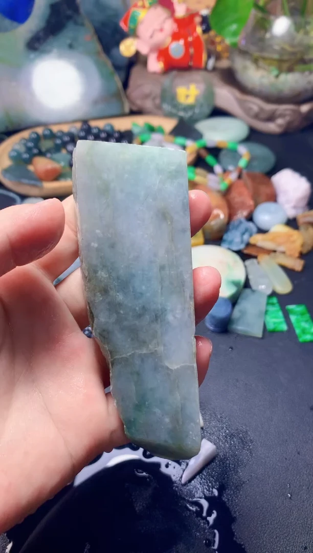 翡翠未镶嵌颈饰008天然翡翠