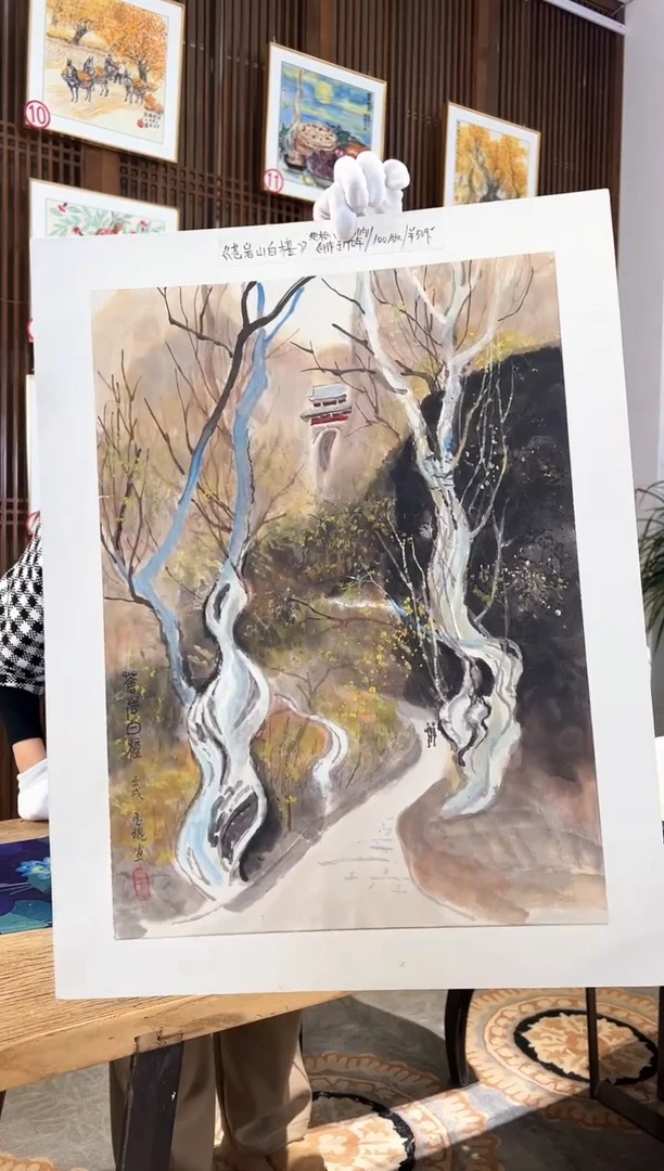 版画耿玉琨名章限量版画S