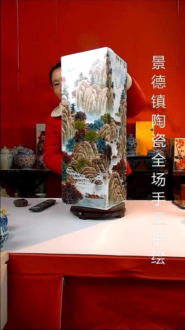 摆件陶瓷景德镇陶瓷 全场手工手绘