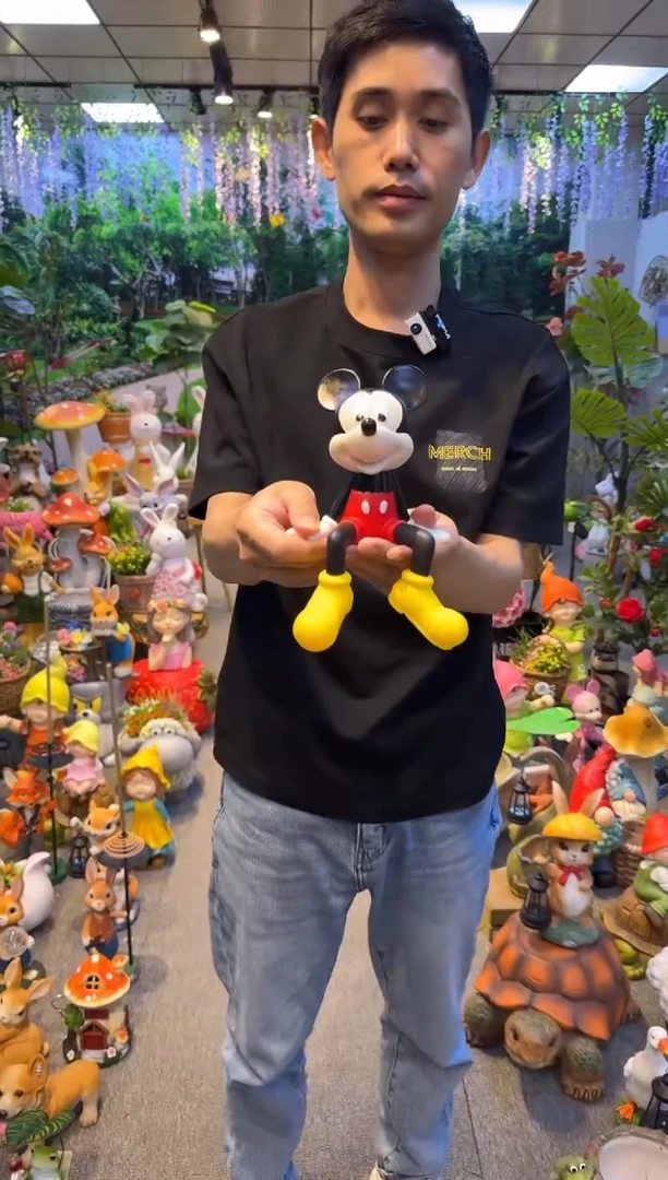 无花朵花园庭院摆件&00&