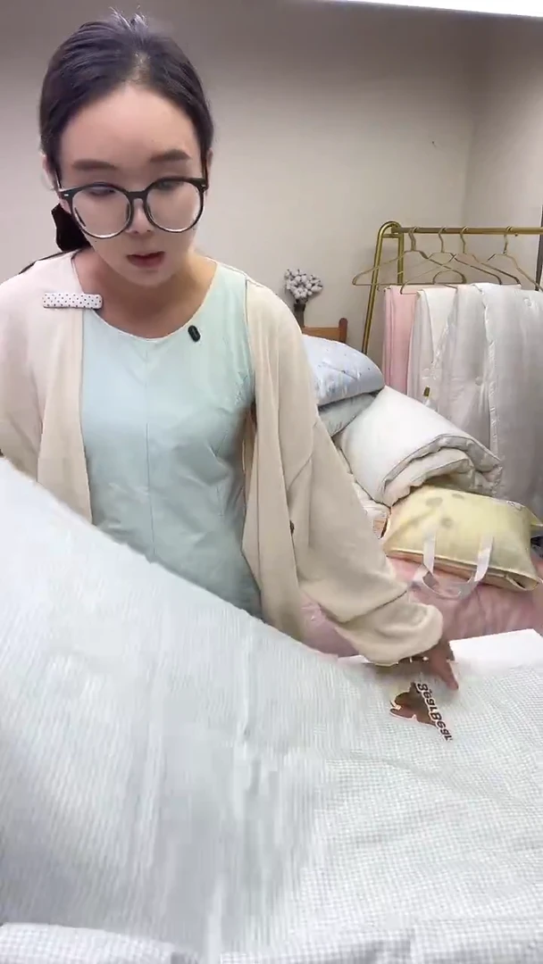 95%以上全棉双层纱夏被200*230