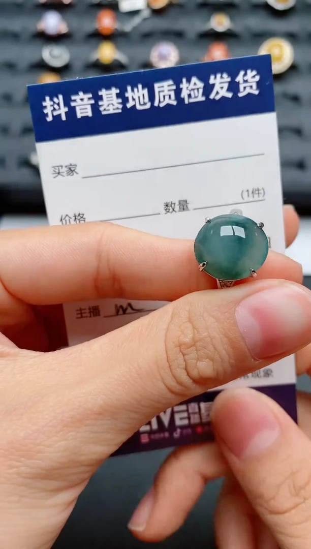 【闪购商品】翡翠戒指银S925镶嵌..........