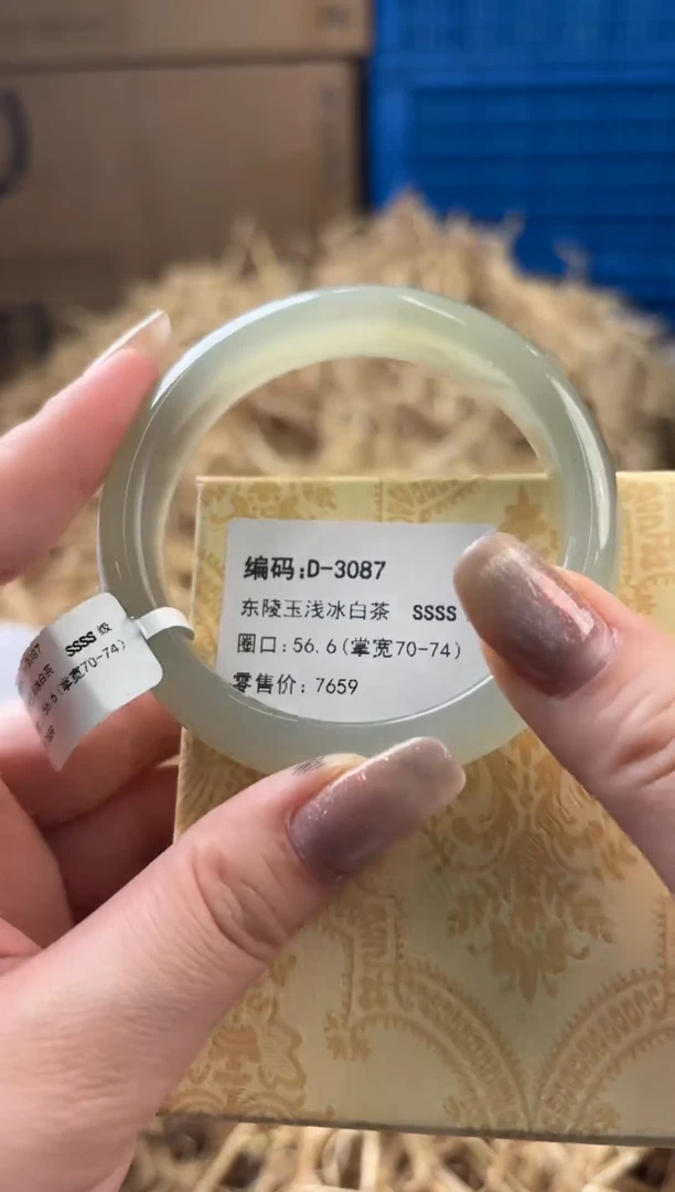 未镶嵌手镯石英质玉D-3087