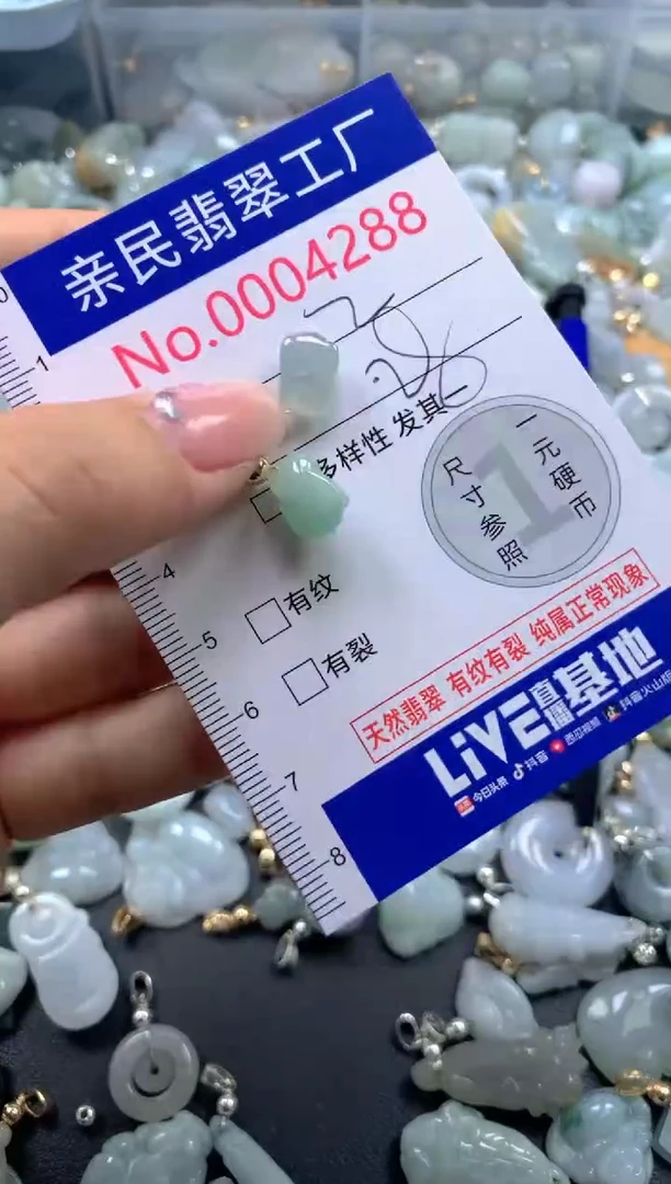 颈饰未镶嵌翡翠4288
