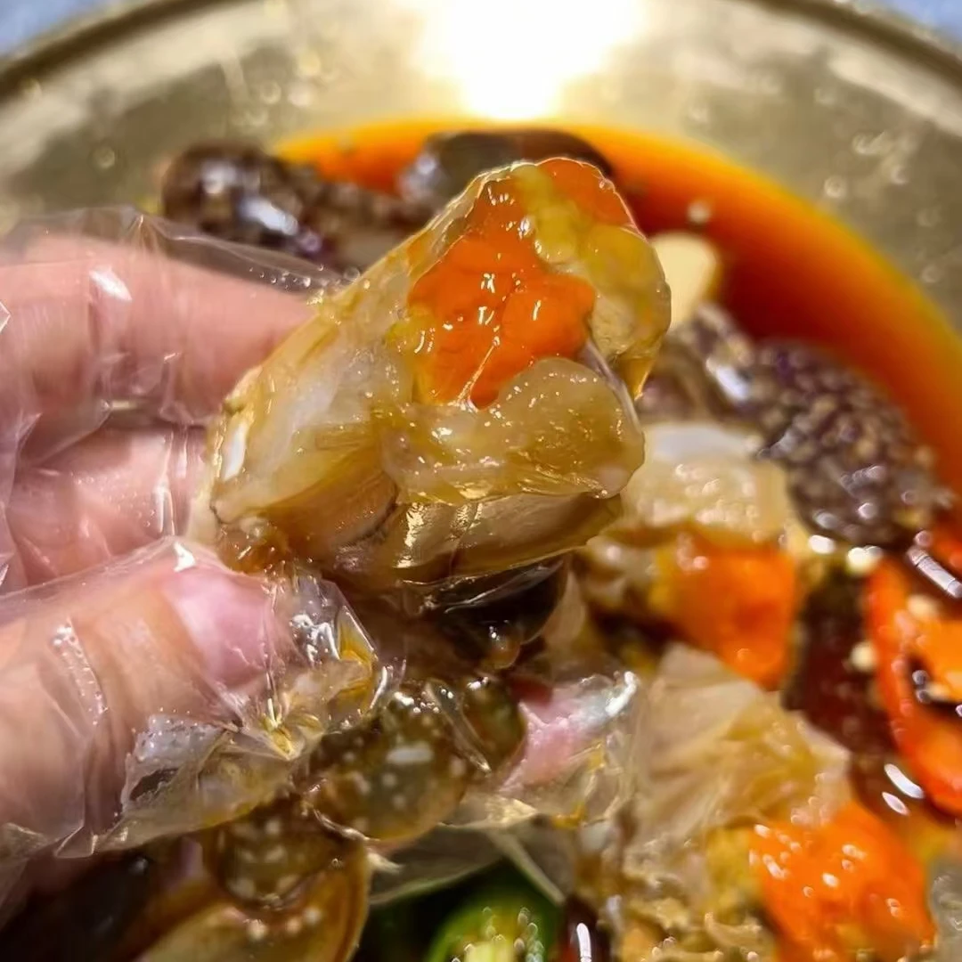 小时达【招牌】顶盖肥酱母蟹（2只）一斤装