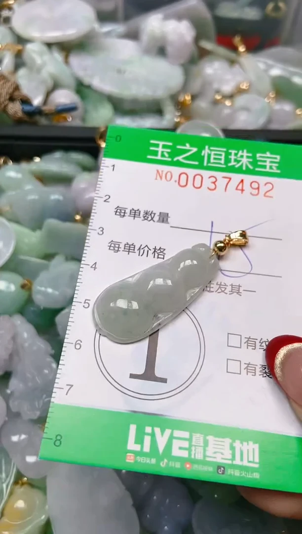 【闪购商品】翡翠颈饰未镶嵌闪购0037492