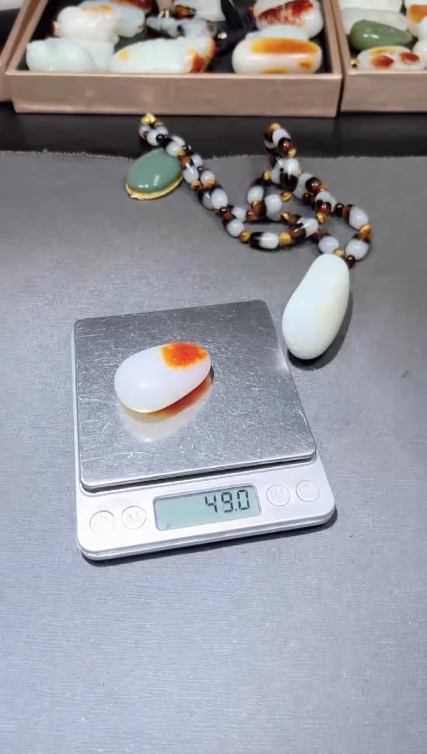 未镶嵌和田玉（子料）挂件YL-ZZ-12.15-8