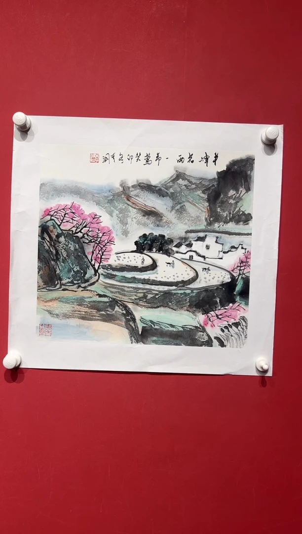 国画李纲-2平尺-国画作品