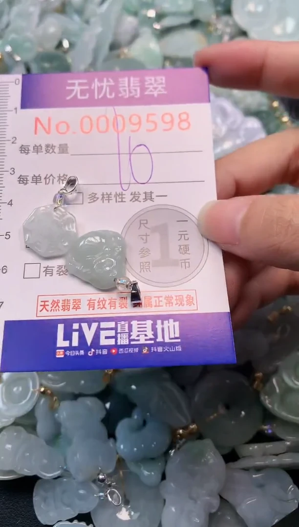 颈饰未镶嵌翡翠9598