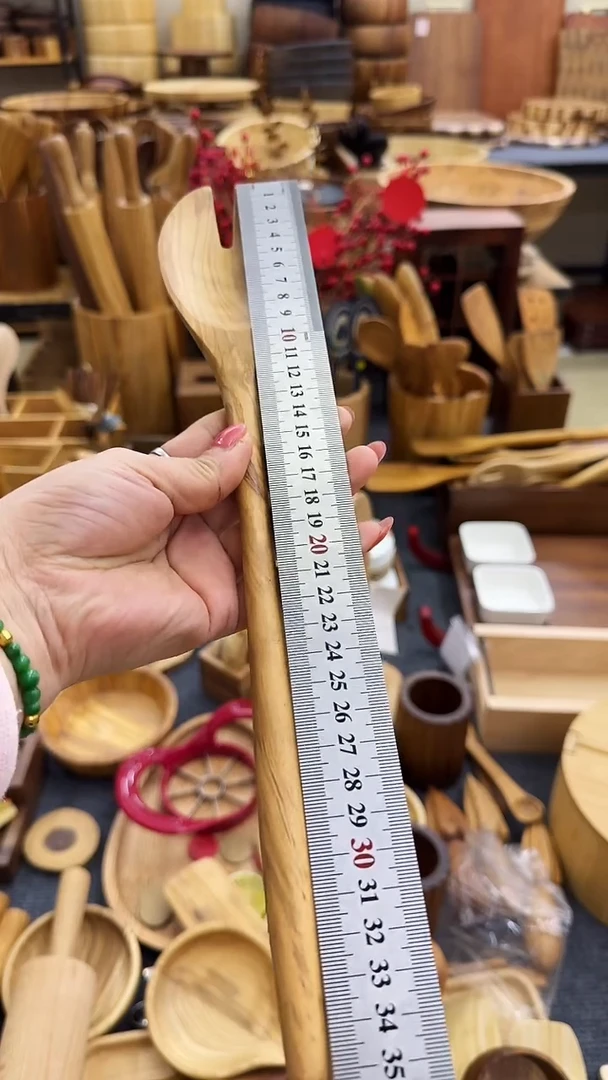 闪购木制品 橄榄木搅拌勺