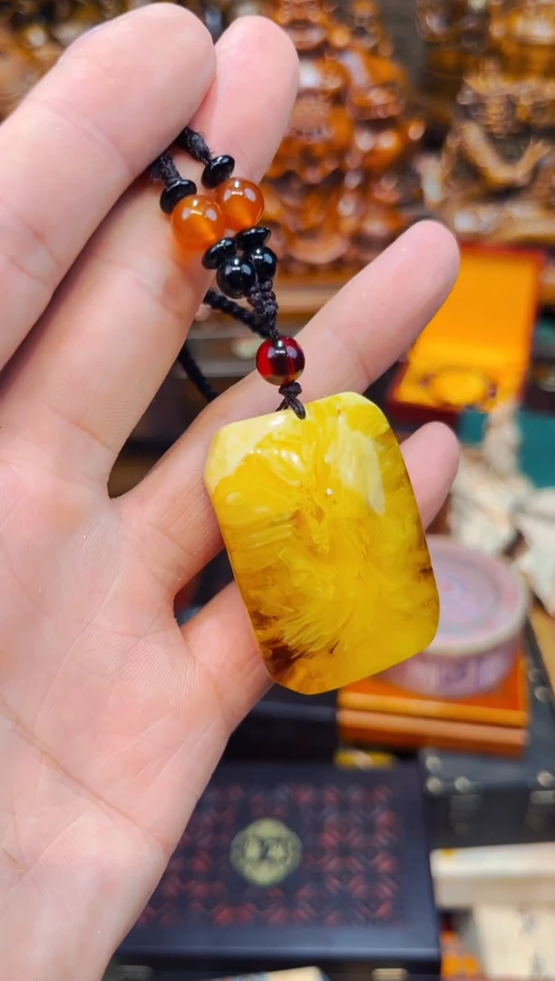 未镶嵌蜜蜡裸石B瑞哥专属高端精品29