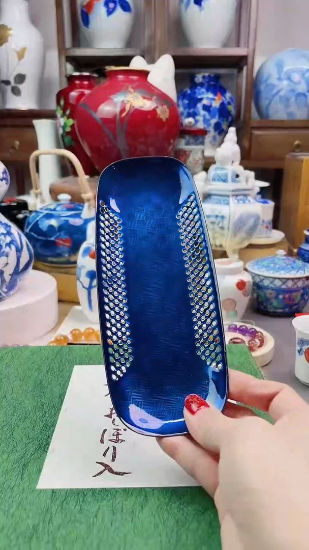 【闪购商品】盘七宝镂空杯托一一