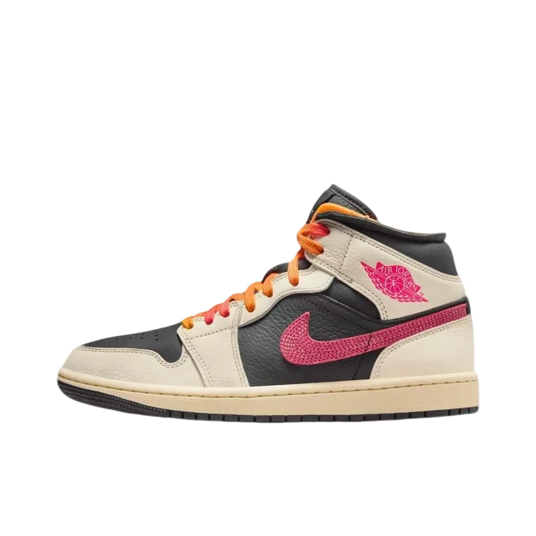 Nike/耐克【可自提】 AJ1 MID SE男女同款中帮运动休闲鞋IB7007-107